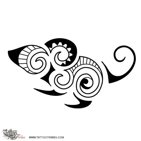 Maori style mouse