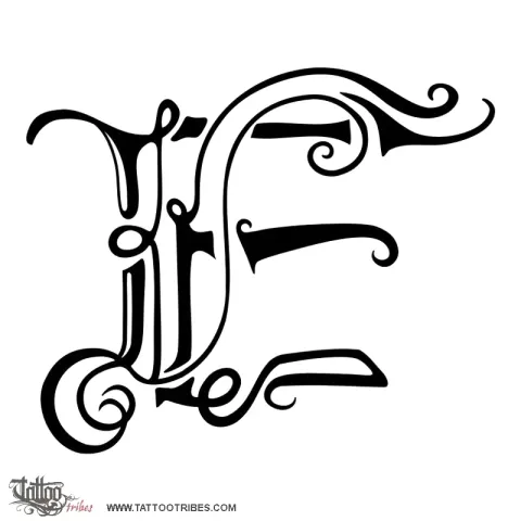 Letter E