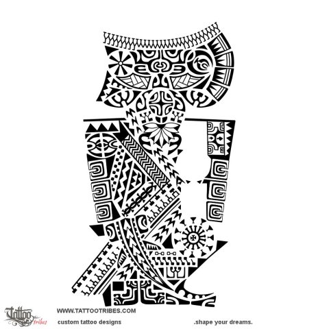 Fetu (Star) tattoo design thumbnail