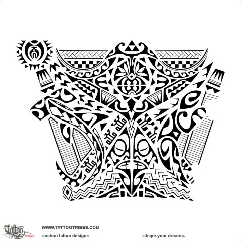 Atama (Wisdom) tattoo design thumbnail