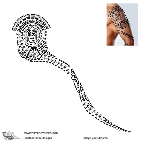 Sardinnia (Sardegna) tattoo design thumbnail