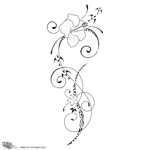 Ātaahua (Beauty) tattoo design thumbnail
