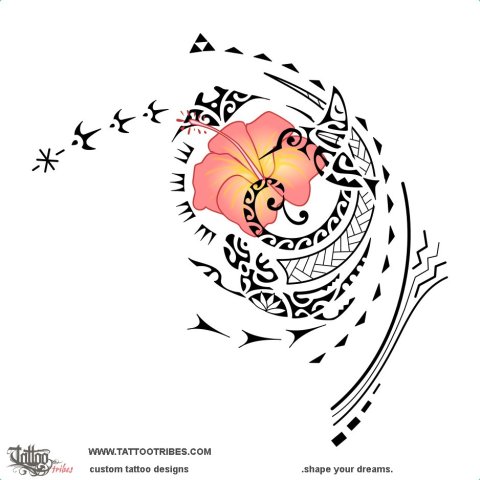 Ame (Soul) tattoo design thumbnail