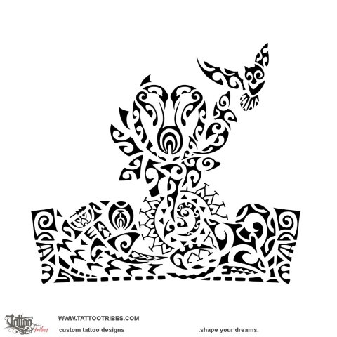 In memory (Mother) tattoo design thumbnail