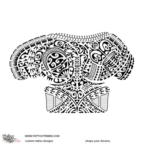 Erepuru (Who go together) tattoo design thumbnail