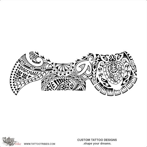 Mātauranga (Knowledge, skill) tattoo design thumbnail