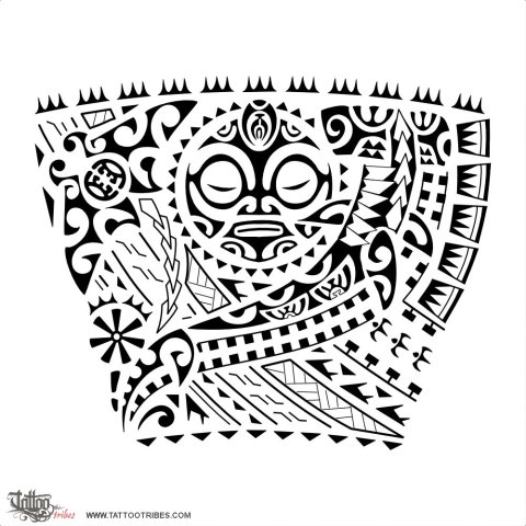 Aupiki (Ascend, success) tattoo design thumbnail