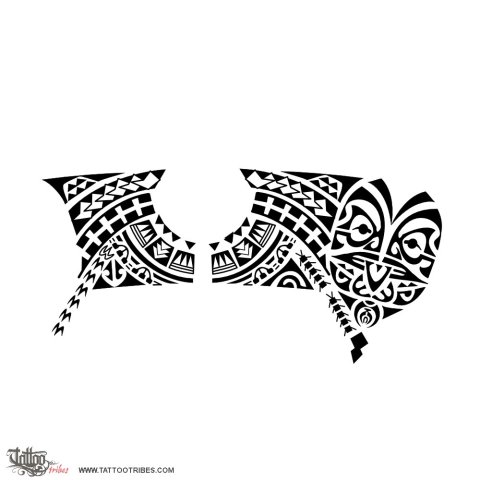Piki (Success, go up) tattoo design thumbnail