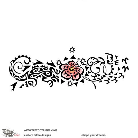 Voyage together (Coverup) tattoo design thumbnail