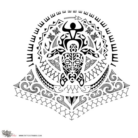 Angitu (Luck, success) tattoo design thumbnail