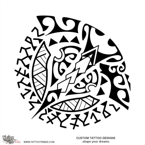 Daughters (Protection) tattoo design thumbnail