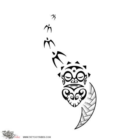 Whakamahara (To remember) tattoo design thumbnail