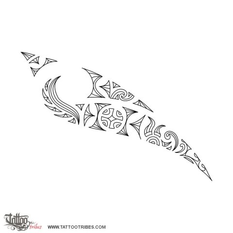 Taiao (Nature, harmony) tattoo design thumbnail