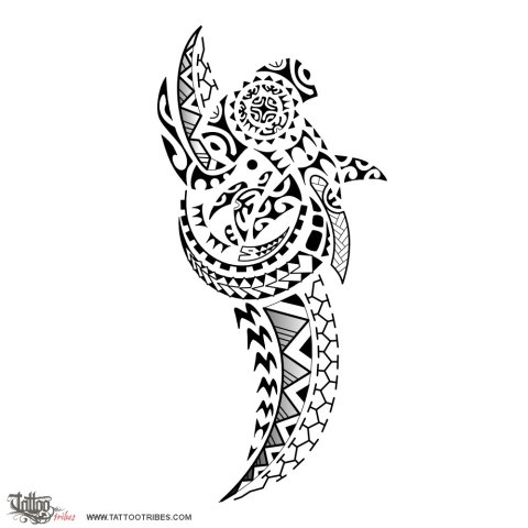 Putoi (To tie, family) tattoo design thumbnail