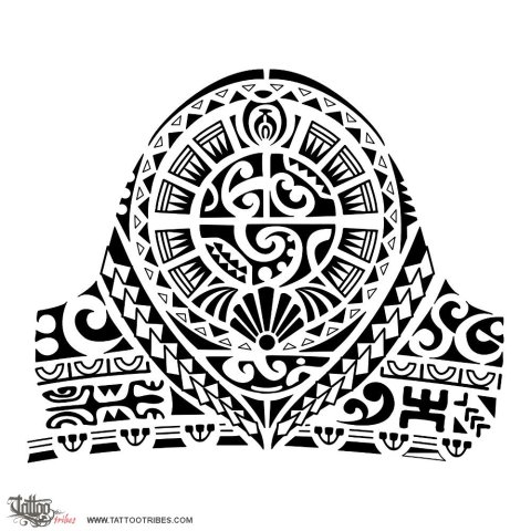 Warrior (Protection) tattoo design thumbnail