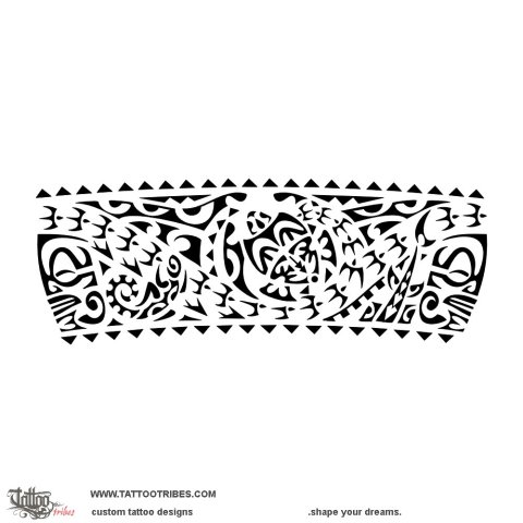 Mā'iti (To choose) tattoo design thumbnail