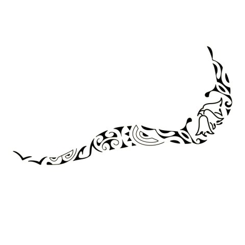 Mamae kore (Free from pain) tattoo design thumbnail