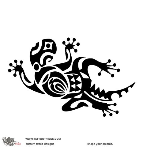 Tito coverup 2 (Lizard) tattoo design thumbnail