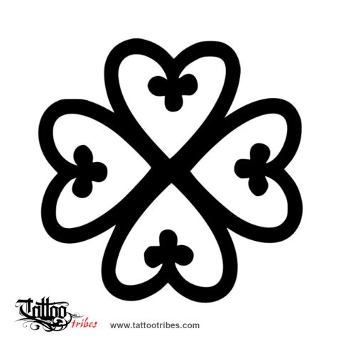 Nyame dua (God´s presence and protection) tattoo design thumbnail