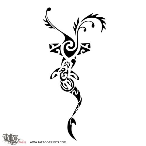 Manawa (Heart) tattoo design thumbnail