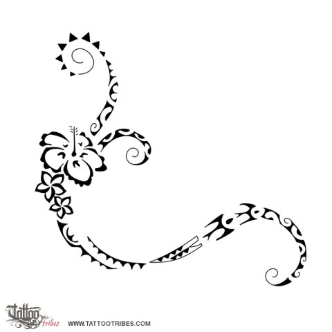 Puiaki (Precious) tattoo design thumbnail