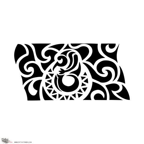 Manaia (Protection, balance) tattoo design thumbnail