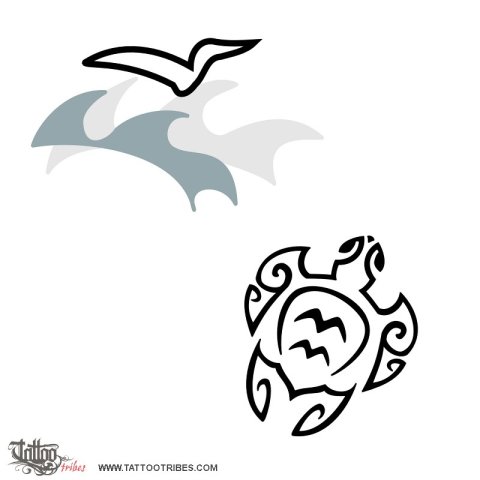 Navigator (Freedom, voyage) tattoo design thumbnail