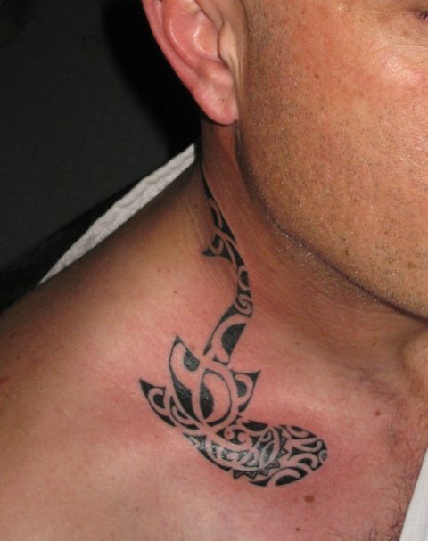 Andreas - Shark: real inked placement tattoo photo thumbnail
