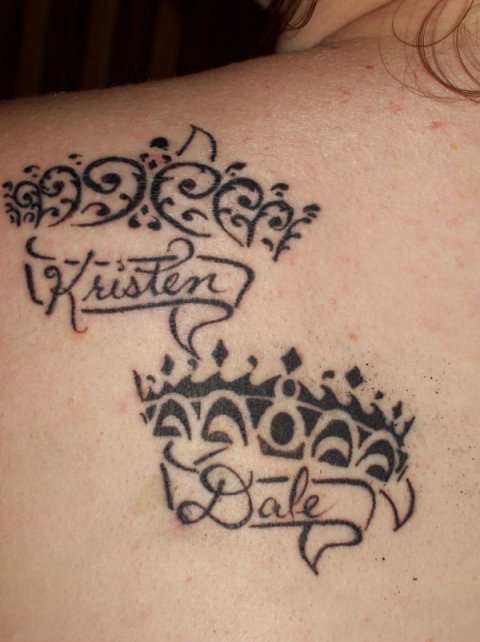 Ashley - Crowns: real inked placement tattoo photo thumbnail