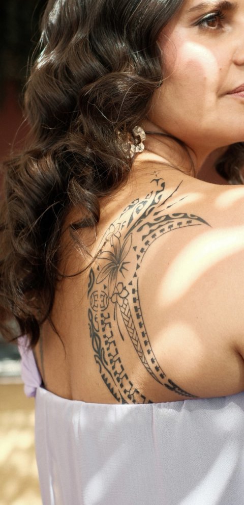 Beatriz - Faaruperupe: real inked placement tattoo photo thumbnail