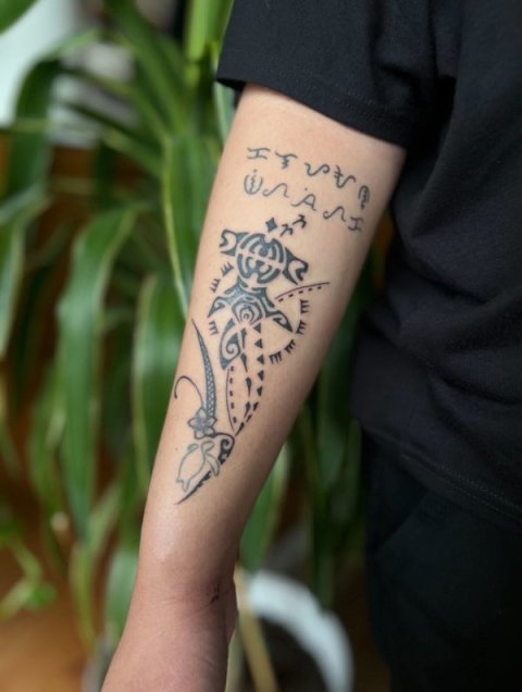 Carissa - Apiti: inked placement tattoo photo thumbnail