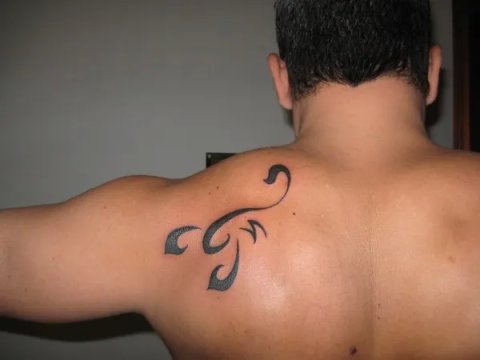 Demetrio - Stylized Scorpion: inked placement tattoo photo thumbnail