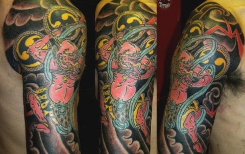 Federico - Oni: real inked placement tattoo photo thumbnail