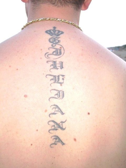 Giuse - Giuliana: real inked placement tattoo photo thumbnail