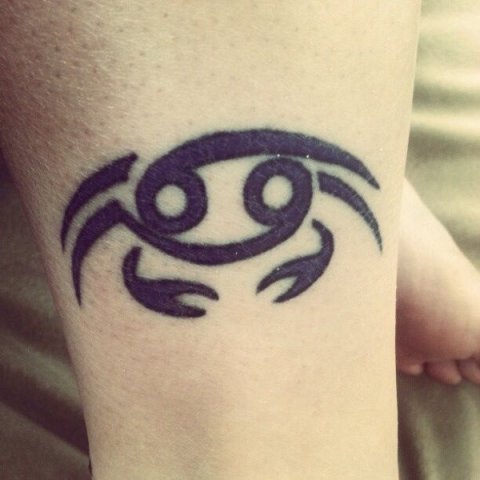 Guest - Cancer: real inked placement tattoo photo thumbnail