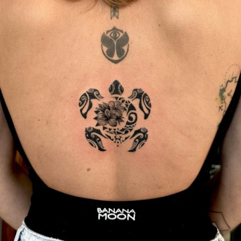 Guest - Moon turtle: inked placement tattoo photo thumbnail