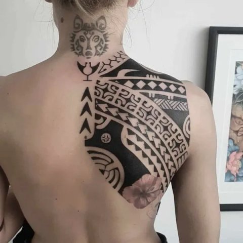 Guest - Marquesan piece: inked placement tattoo photo thumbnail