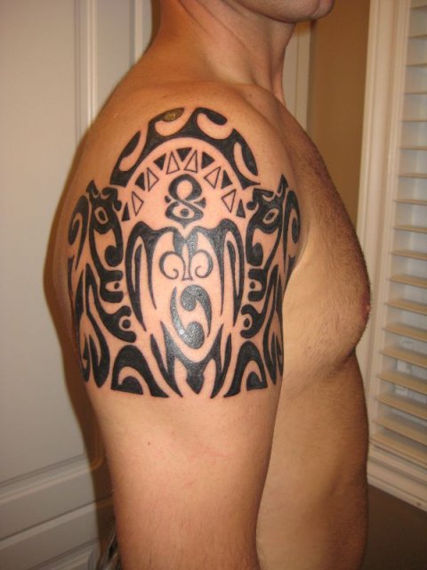 Joel - Short sleeve: real inked placement tattoo photo thumbnail