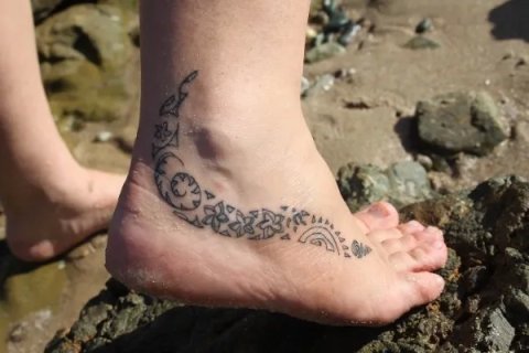 Karina - Waiata aroha: inked placement tattoo photo thumbnail