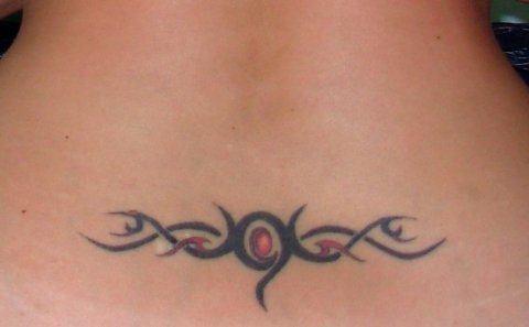 Marcella - Tribale: real inked placement tattoo photo thumbnail
