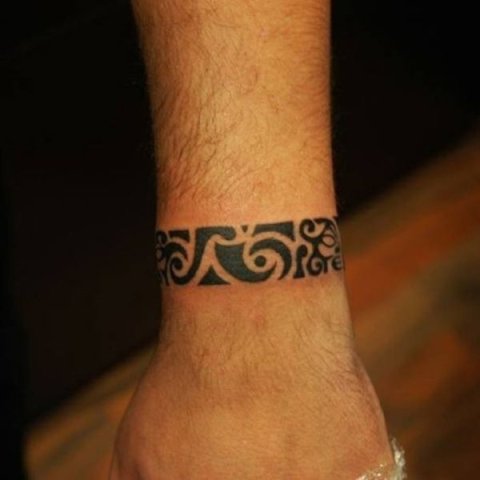 Pacho - wrist band: inked placement tattoo photo thumbnail