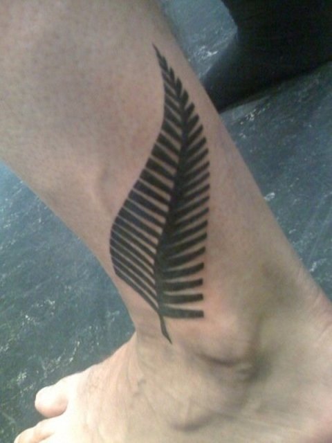Rico - Fern: real inked placement tattoo photo thumbnail