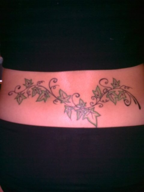 Sonia - Ivy: real inked placement tattoo photo thumbnail