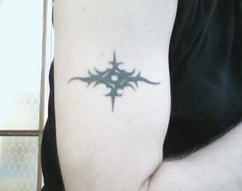 Uber - Tribal: real inked placement tattoo photo thumbnail