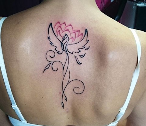 Guest - Phoenix lotus: real inked placement tattoo photo thumbnail