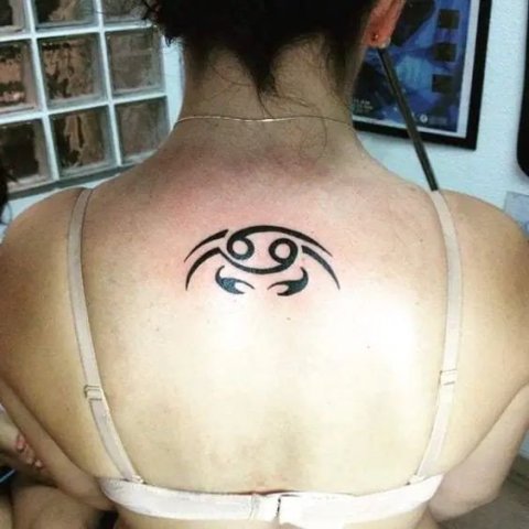 Nadia - Cancer: real inked placement tattoo photo thumbnail